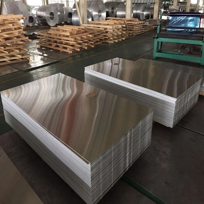 5000-Serie Anodisiertes Aluminium-Metallblech 500 mm-3000 mm Legierung für industrielle Verwendung