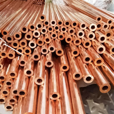 ASTM B280 Kupferrohr für Klimaanlagen mit grünlich-schwarzem Streifen