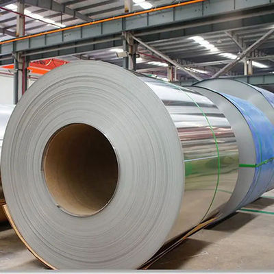 GB-Standard 304 Kaltgewalzte Warmgewalzte Edelstahlspule für einen flexiblen Schlauch