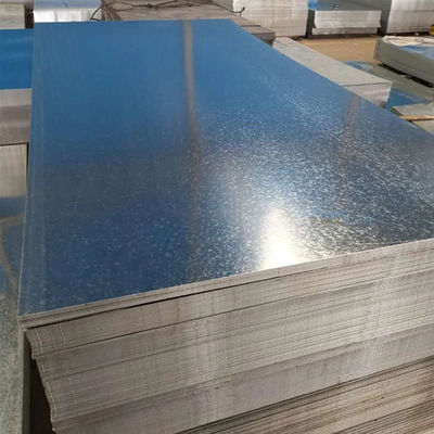 Galvanisierte Stahlbleche Standardgrößen Warmgewalzt Zink beschichtet 40-600 g/m2