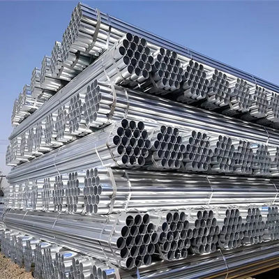 Warmgewalzte 12 Fuß galvanisierte Stahlrohre DX51D DX52D DX53D