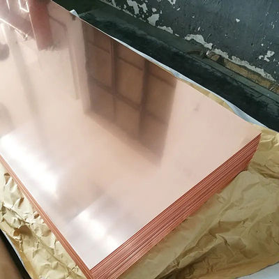 Orange-Rot-Metall-Kupfer-Metalle mit Zähigkeit und Opazität