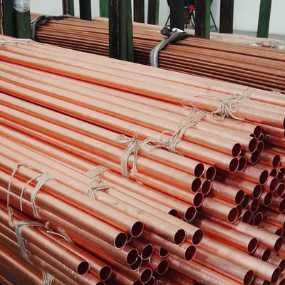 ASTM B280 Kupfermetalle Isometrische 10 mm Kupferröhre Keine Spaltung