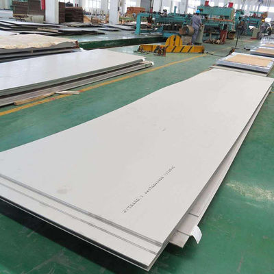 Spiegelveredelung 8K Warmgewalzte Edelstahlplatte Länge 1000mm-12000mm