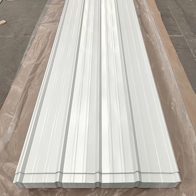Rechteckige verglaste Metallgewölbte Stahldachplatten 7,5 mm