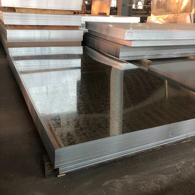 Regelmäßige Spangle-Kaltgewalzte 26 Gauge galvanisierte Stahlplatte mit 40-600 g/m2 Zinkbeschichtung