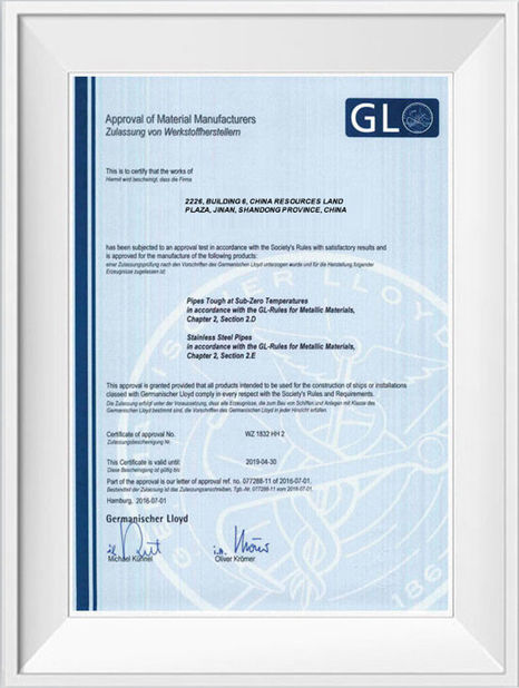 China Shandong Hongxin International Trade Co., LTD. zertifizierungen